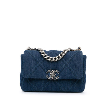 Top Quality Chanel Medium Denim 19 Flap (SHG-WWUBIh)