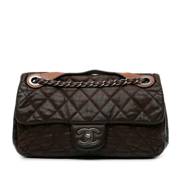 Top Quality Chanel Medium Iridescent Calfskin In The Mix Flap (SHG-6KToLL)