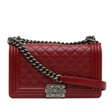Top Quality Chanel Medium Lambskin Boy Flap (SHG-29gpyo)