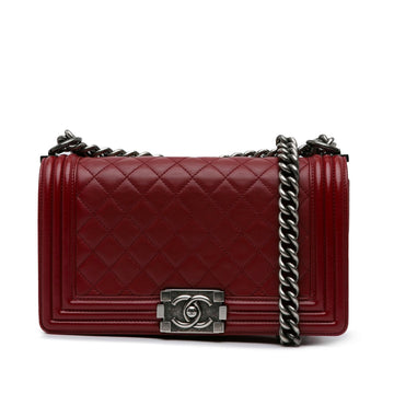 Top Quality Chanel Medium Lambskin Boy Flap (SHG-xqrGFO)