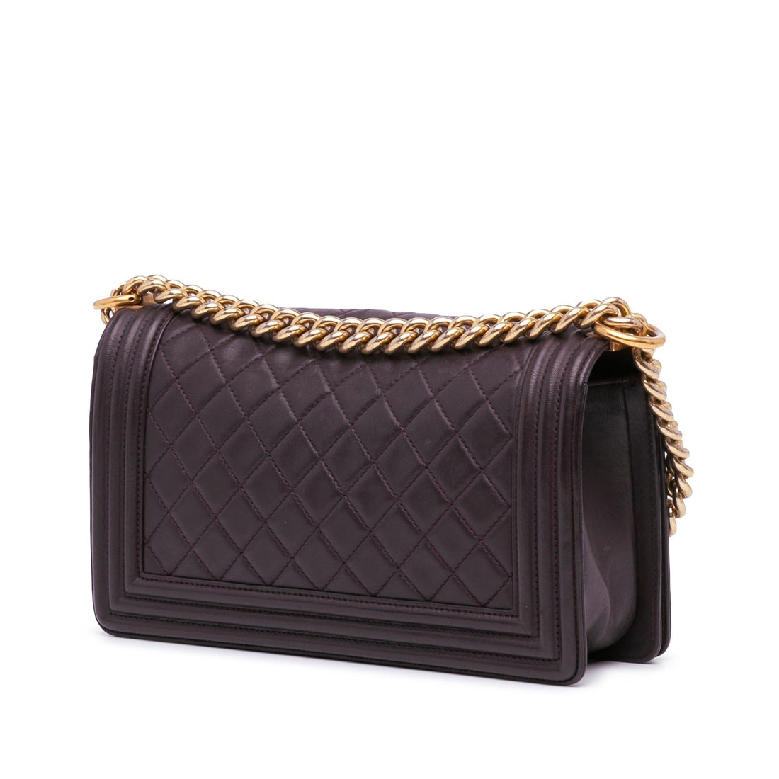 Top Quality Chanel Medium Lambskin Boy Flap (SHG-0YmPx8)