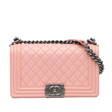 Top Quality Chanel Medium Lambskin Boy Flap (SHG-eHjD9I)