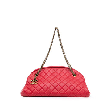 Top Quality Chanel Medium Lambskin Just Mademoiselle Shoulder Bag (SHG-X8uhv2)