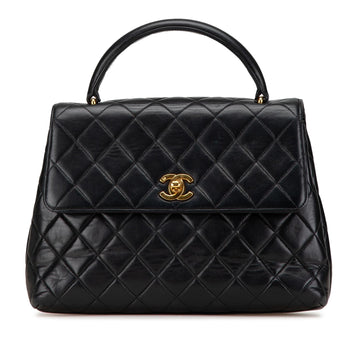 Top Quality Chanel Medium Lambskin Kelly Top Handle Bag (SHG-5hh0BV)