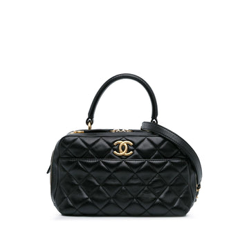 Top Quality Chanel Medium Lambskin Trendy CC Bowling Bag (SHG-JDAaY3)