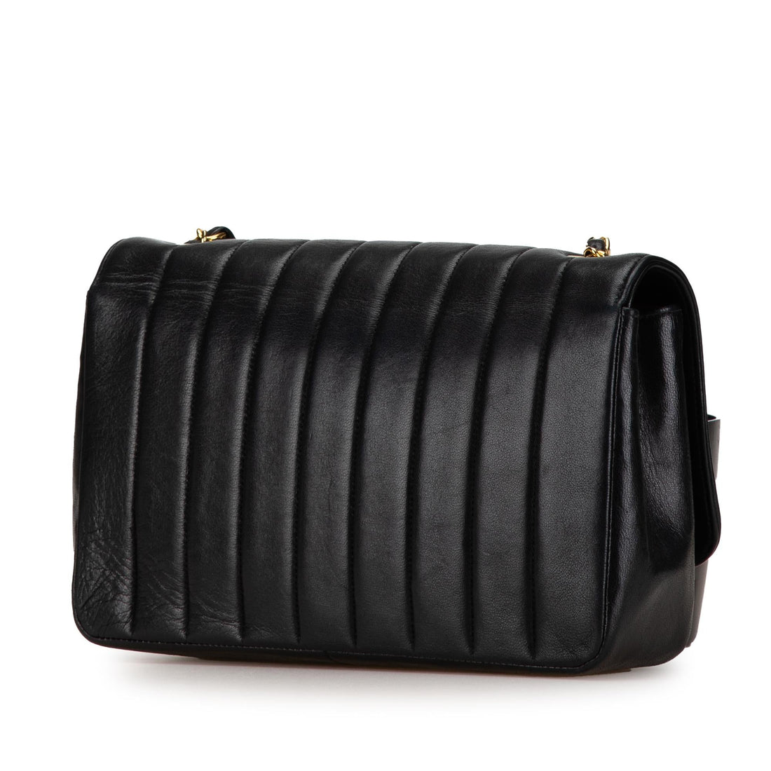 Top Quality Chanel Medium Lambskin Vertical Border Flap (SHG-t5P50W)