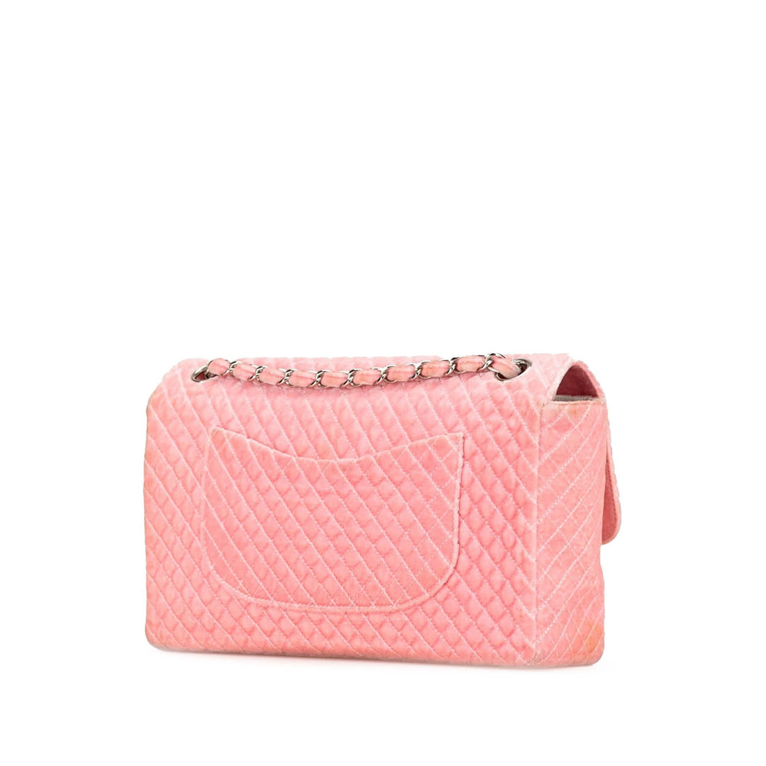 Top Quality Chanel Medium Micro Quilted Velvet CC Flap (SHG-rxQwA0)
