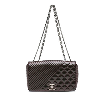 Top Quality Chanel Medium Patent Coco Boy Flap (SHG-YE0eQ6)