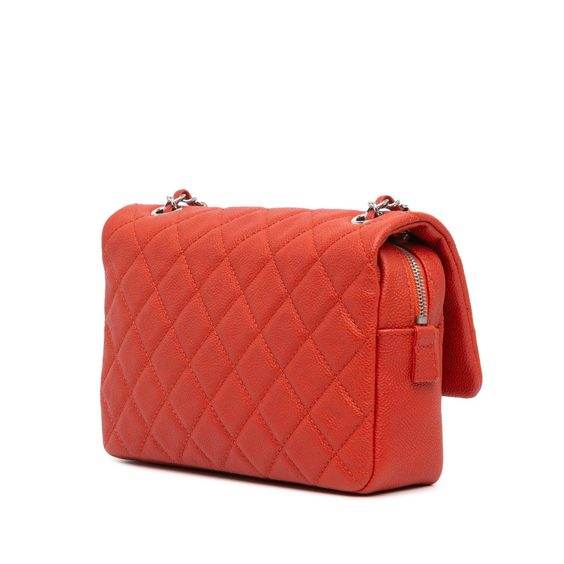 Top Quality Chanel Medium Quilted Caviar Easy Flap (SHG-BKHkPF)