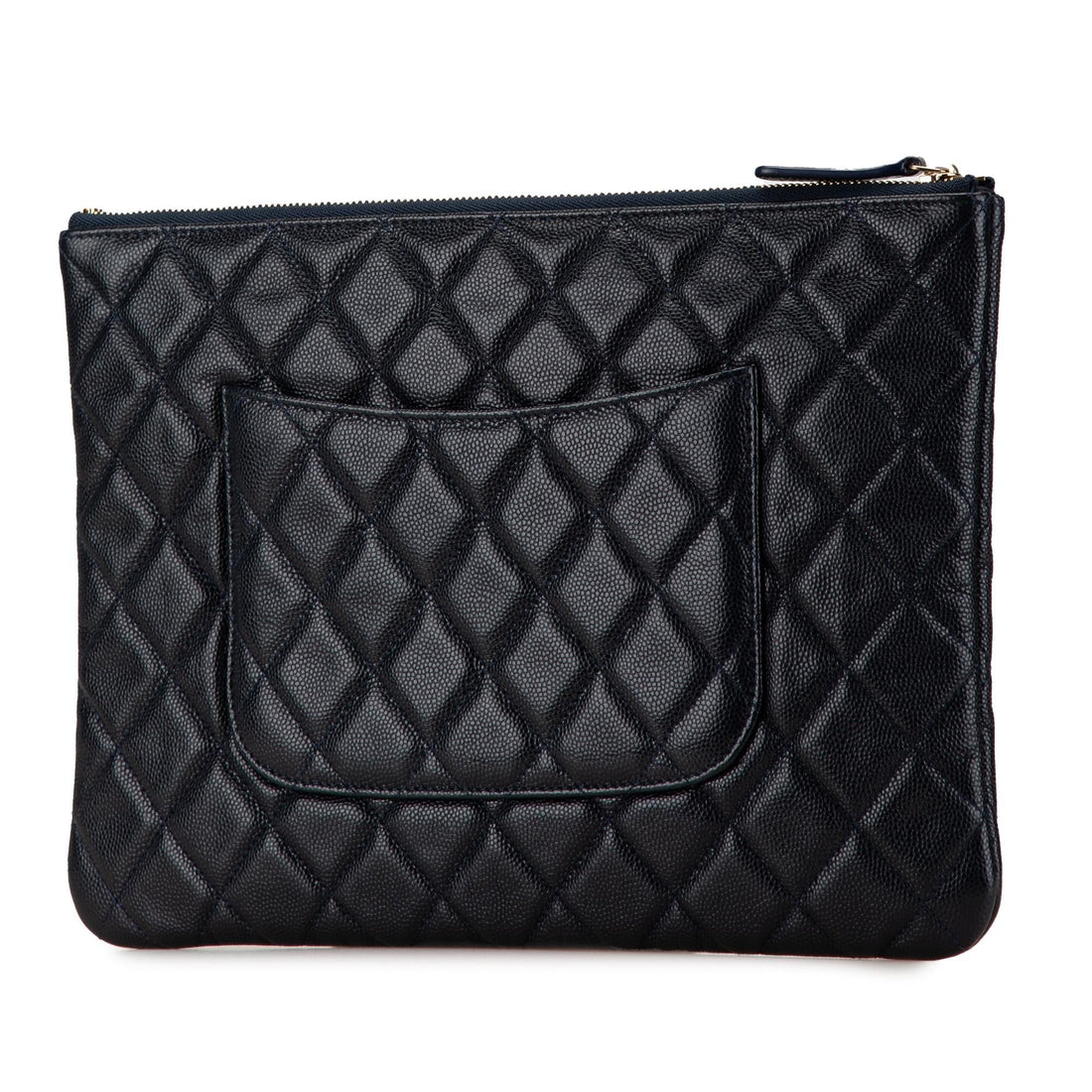 Top Quality Chanel Medium Quilted Caviar O Case Clutch (SHG-bgRUQW)