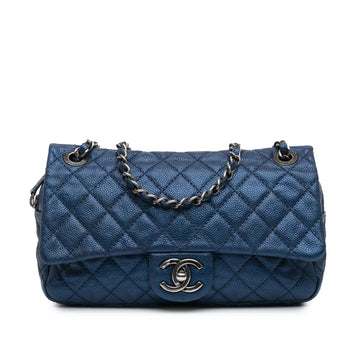 Top Quality Chanel Medium Quilted Iridescent Caviar Easy Flap (SHG-Kep0fN)