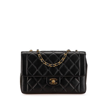 Top Quality Chanel Medium Quilted Lambskin Border Single Flap (SHG-Tu2Hic)
