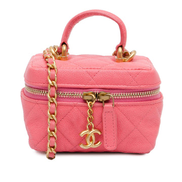 Top Quality Chanel Micro Caviar Chain Vanity Bag (SHG-LbgD5F)