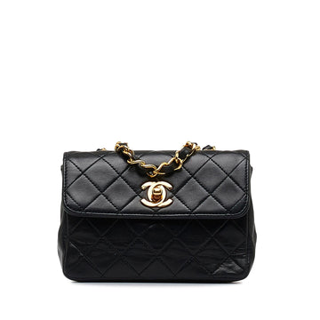 Top Quality Chanel Mini CC Quilted Lambskin Flap (SHG-vKkjGB)