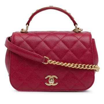 Top Quality Chanel Mini Caviar Carry Around Flap (SHG-U05LF8)