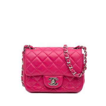 Top Quality Chanel Mini Classic Lambskin Square Flap (SHG-7URREH)