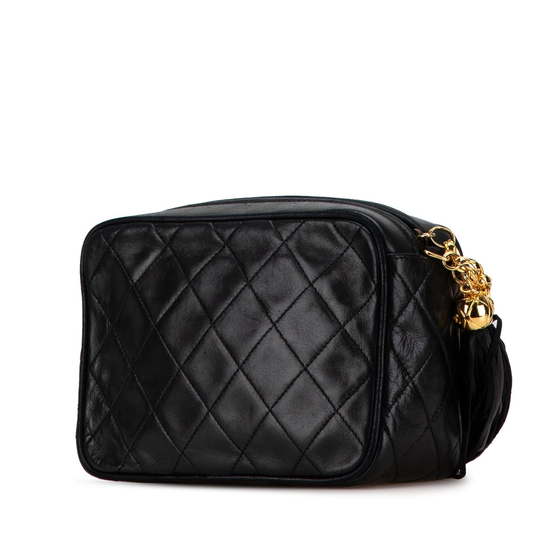 Top Quality Chanel Mini Lambskin CC Tassel Camera Crossbody (SHG-OVHh6m)