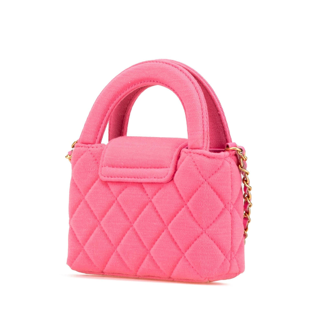 Top Quality Chanel Mini Nano Jersey Kelly Shopper Bag (SHG-VEwKgA)