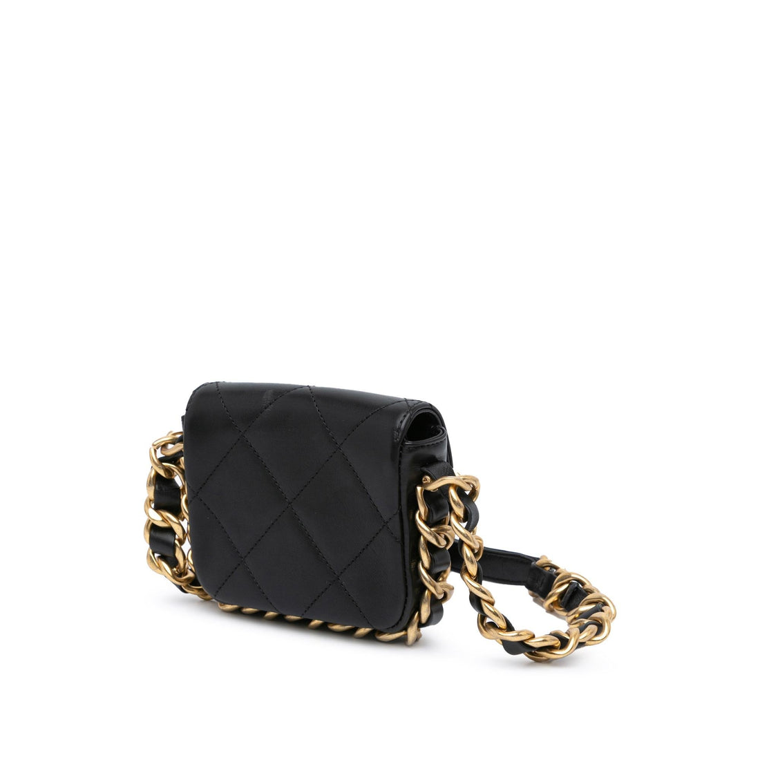 Top Quality Chanel Mini Quilted Calfskin Framing Chain Flap (SHG-Igp1oA)