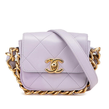 Top Quality Chanel Mini Quilted Calfskin Framing Chain Flap (SHG-f0Hbht)