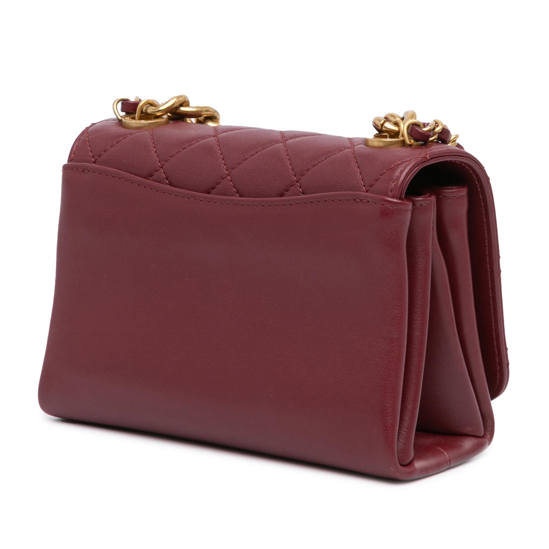 Top Quality Chanel Mini Quilted Lambskin Pearl Chain Flap (SHG-EoPZT5)
