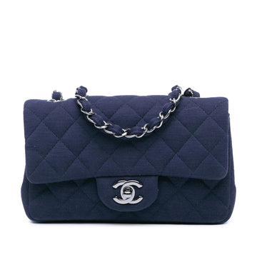 Top Quality Chanel Mini Rectangular Classic Jersey Single Flap (SHG-JXuYng)