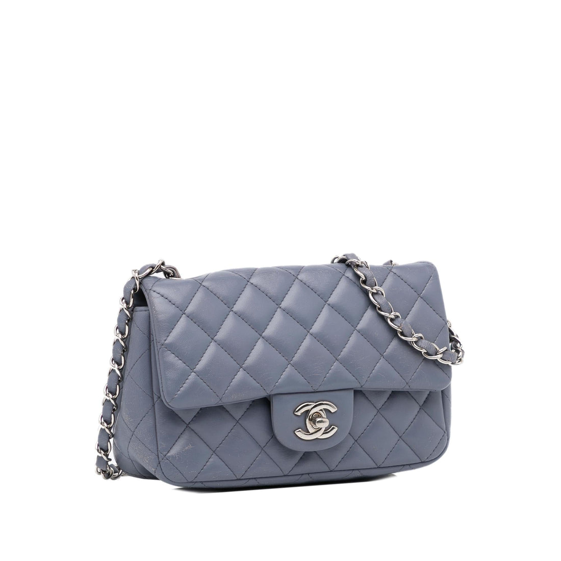 Top Quality Chanel Mini Rectangular Classic Lambskin Single Flap (SHG-vQkc6V)