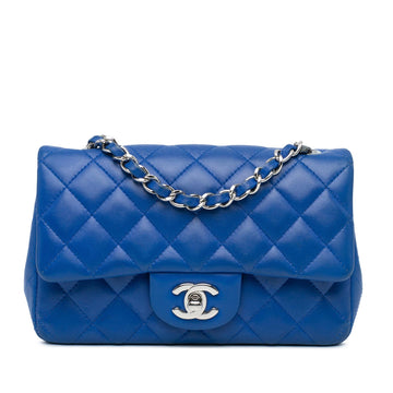 Top Quality Chanel Mini Rectangular Classic Lambskin Single Flap (SHG-8ox5rx)
