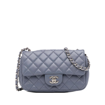 Top Quality Chanel Mini Rectangular Classic Lambskin Single Flap (SHG-FaaBeb)