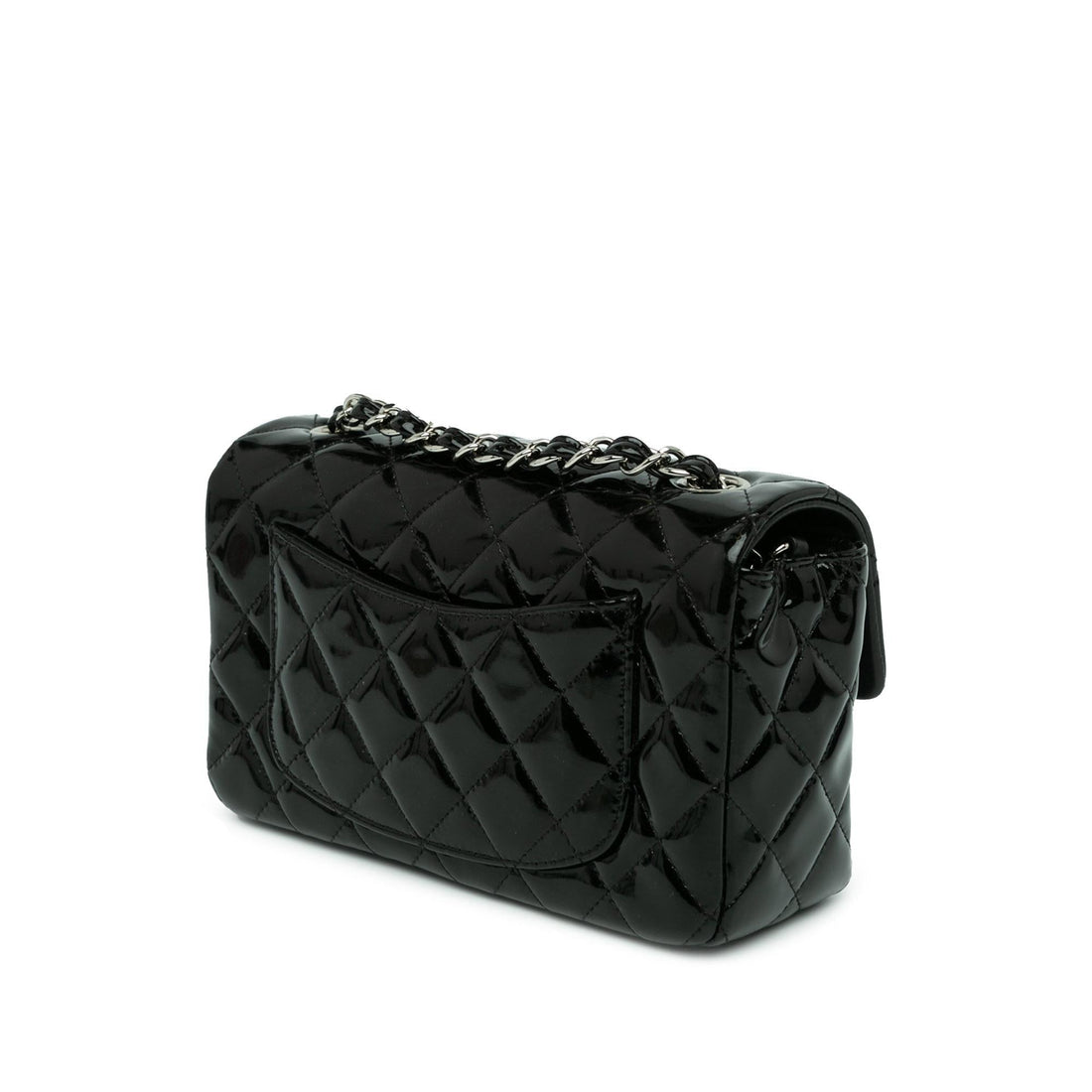 Top Quality Chanel Mini Rectangular Classic Patent Single Flap (SHG-FyA2eh)