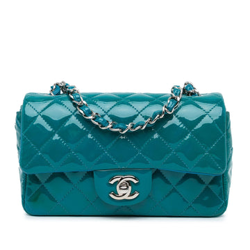 Top Quality Chanel Mini Rectangular Classic Patent Single Flap (SHG-xSJFwT)