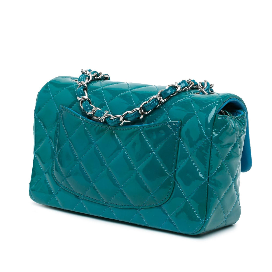 Top Quality Chanel Mini Rectangular Classic Patent Single Flap (SHG-xSJFwT)