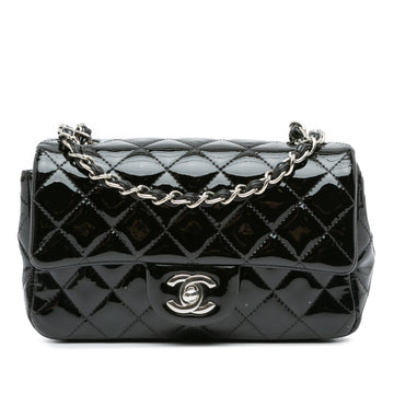 Top Quality Chanel Mini Rectangular Classic Patent Single Flap (SHG-zYcSdt)