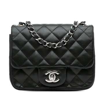 Top Quality Chanel Mini Square Classic Lambskin Single Flap (SHG-dYzu0j)