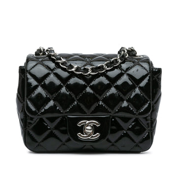 Top Quality Chanel Mini Square Classic Patent Single Flap (SHG-vfasYd)