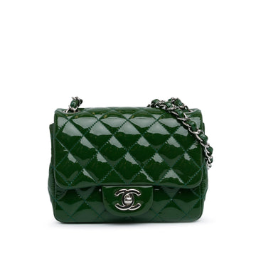 Top Quality Chanel Mini Square Classic Patent Single Flap (SHG-kyvpJB)