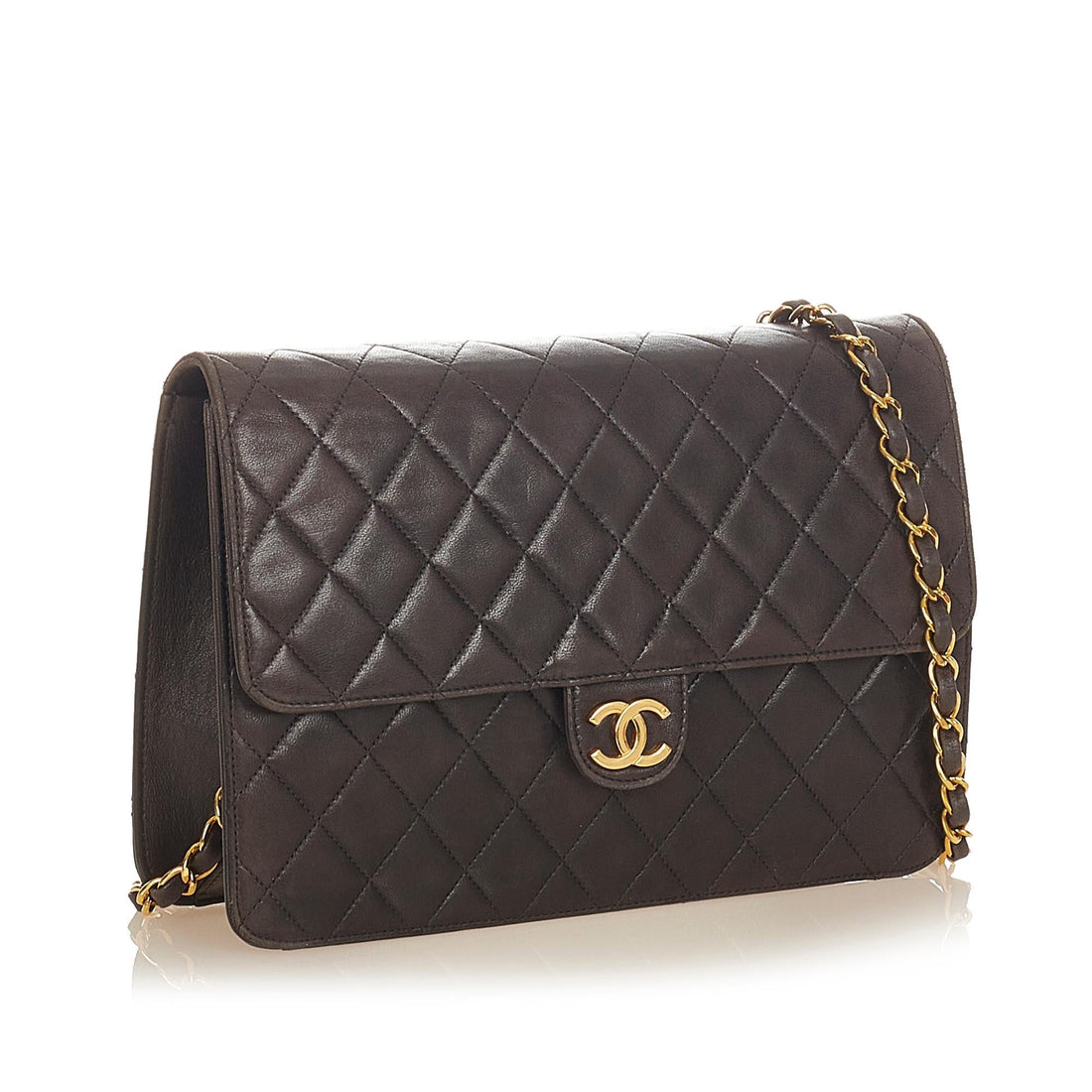 Top Quality Chanel Old Medium Lambskin CC Single Flap bag (SHG-i39eOm)