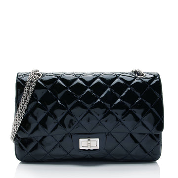Top Quality Chanel Patent Leather Calfskin Reissue 227 Double Flap Bag (SHF-2tYS3p)