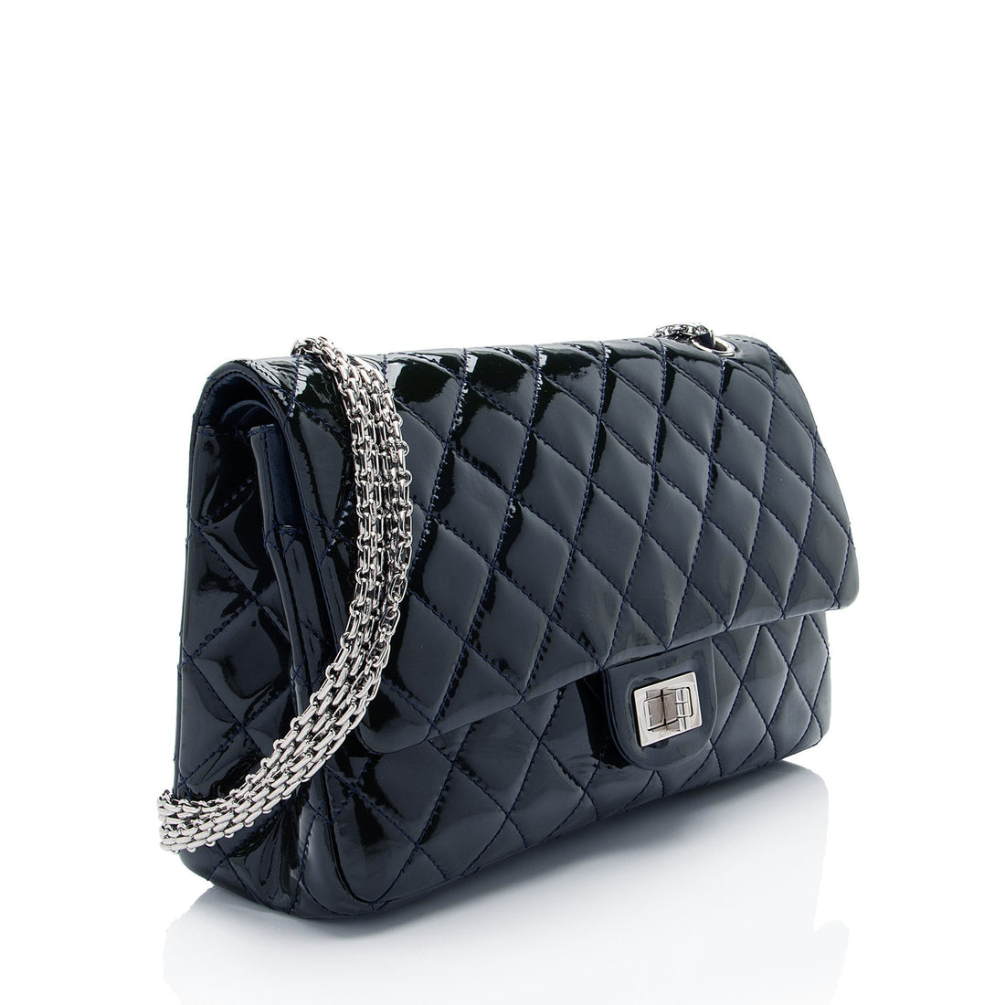 Top Quality Chanel Patent Leather Calfskin Reissue 227 Double Flap Bag (SHF-2tYS3p)