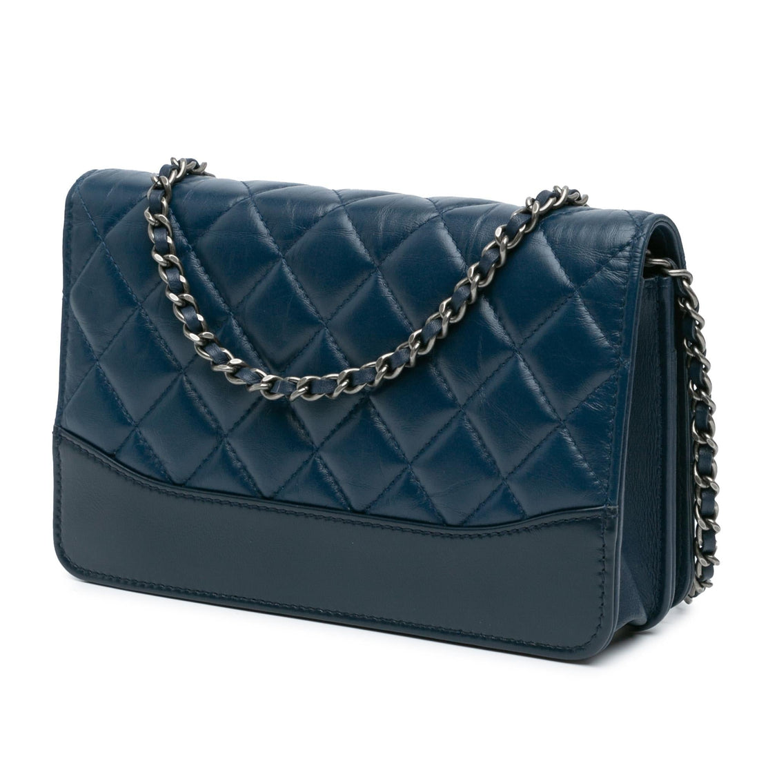 Top Quality Chanel Quilted Aged Calfskin Gabrielle Wallet On Chain (SHG-BAPP5o)