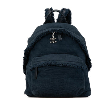 Top Quality Chanel Quilted Canvas Front Pocket Fringe Backpack (SHG-TTlICg)