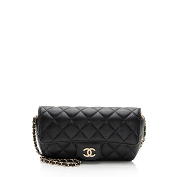 Top Quality Chanel Quilted Caviar Leather Mini Chain Bag (SHF-gYvxkq)