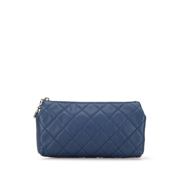 Top Quality Chanel Quilted Caviar Pouch (SHG-Q8nLiP)