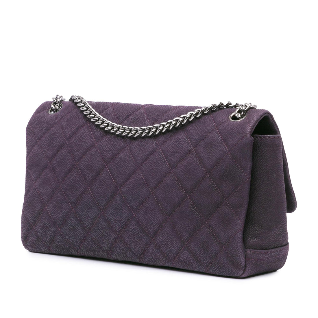 Top Quality Chanel Quilted Iridescent Caviar Lady Pearly Flap (SHG-qpuSip)