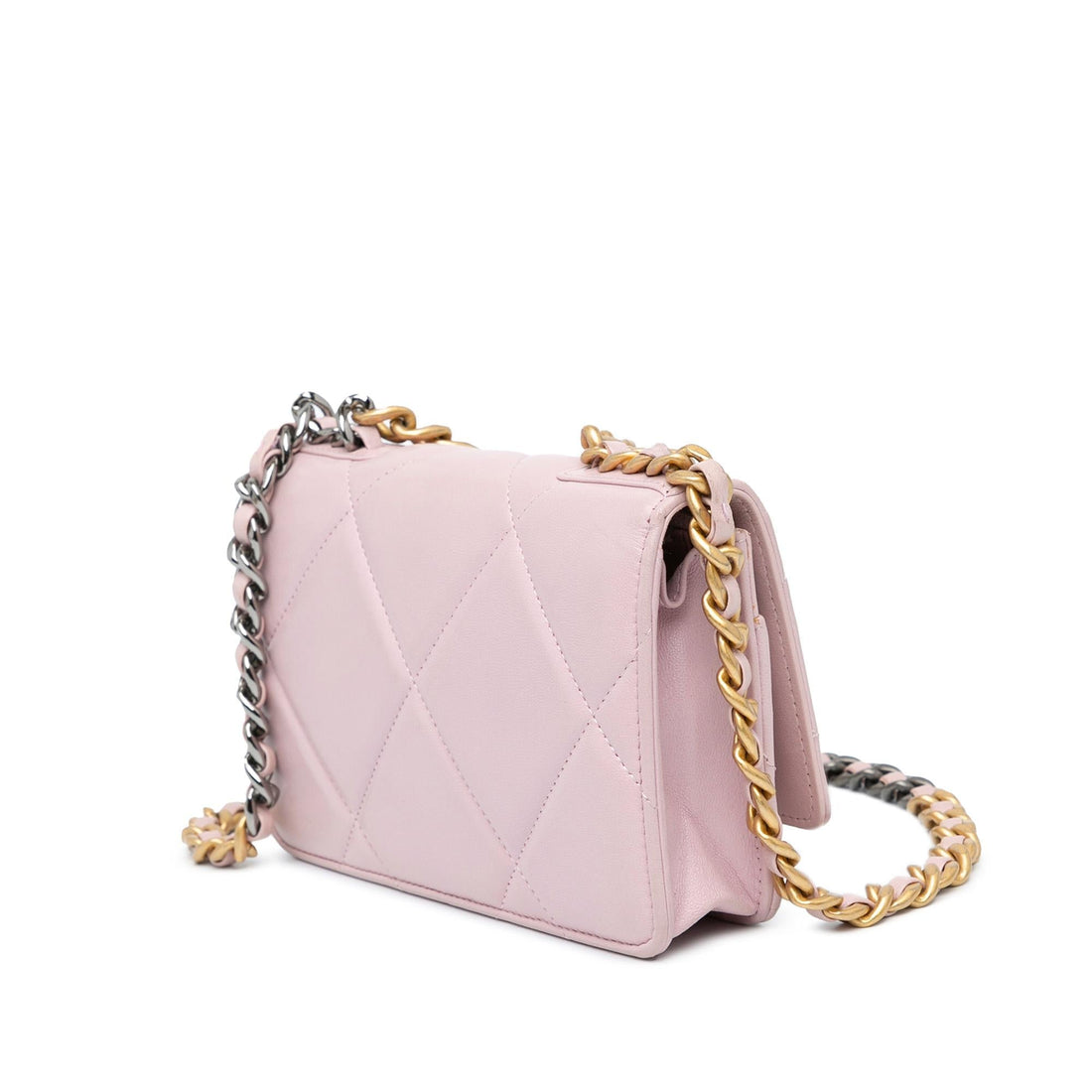 Top Quality Chanel Quilted Lambskin 19 Wallet on Chain (SHG-td22ep)
