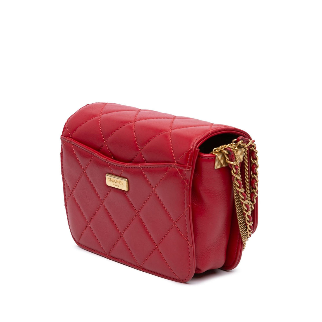 Top Quality Chanel Quilted Lambskin Cambon Multiple Chains Flap (SHG-YFVoDb)