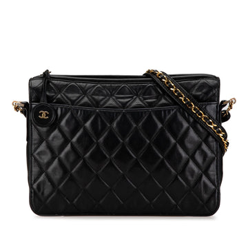 Top Quality Chanel Quilted Lambskin Chain Crossbody (SHG-eCHc5i)