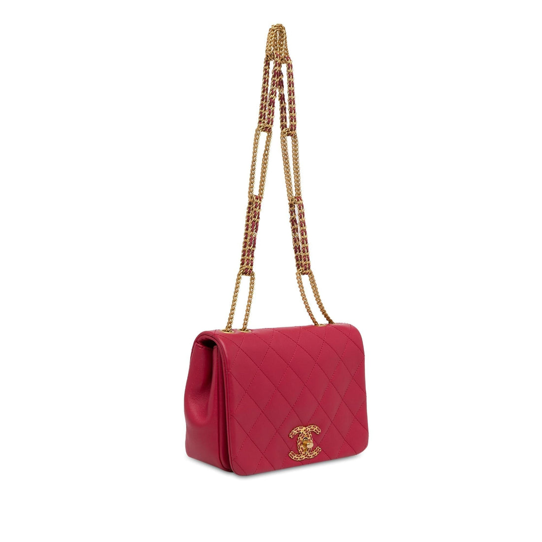 Top Quality Chanel Quilted Lambskin On And On Flap (SHG-5I6smG)