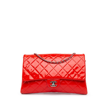 Top Quality Chanel Quilted Patent New Clutch With Chain (SHG-SbQhLa)