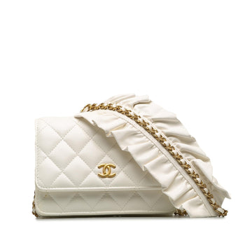 Top Quality Chanel Romance Lambskin Wallet On Chain (SHG-2KqIZG)